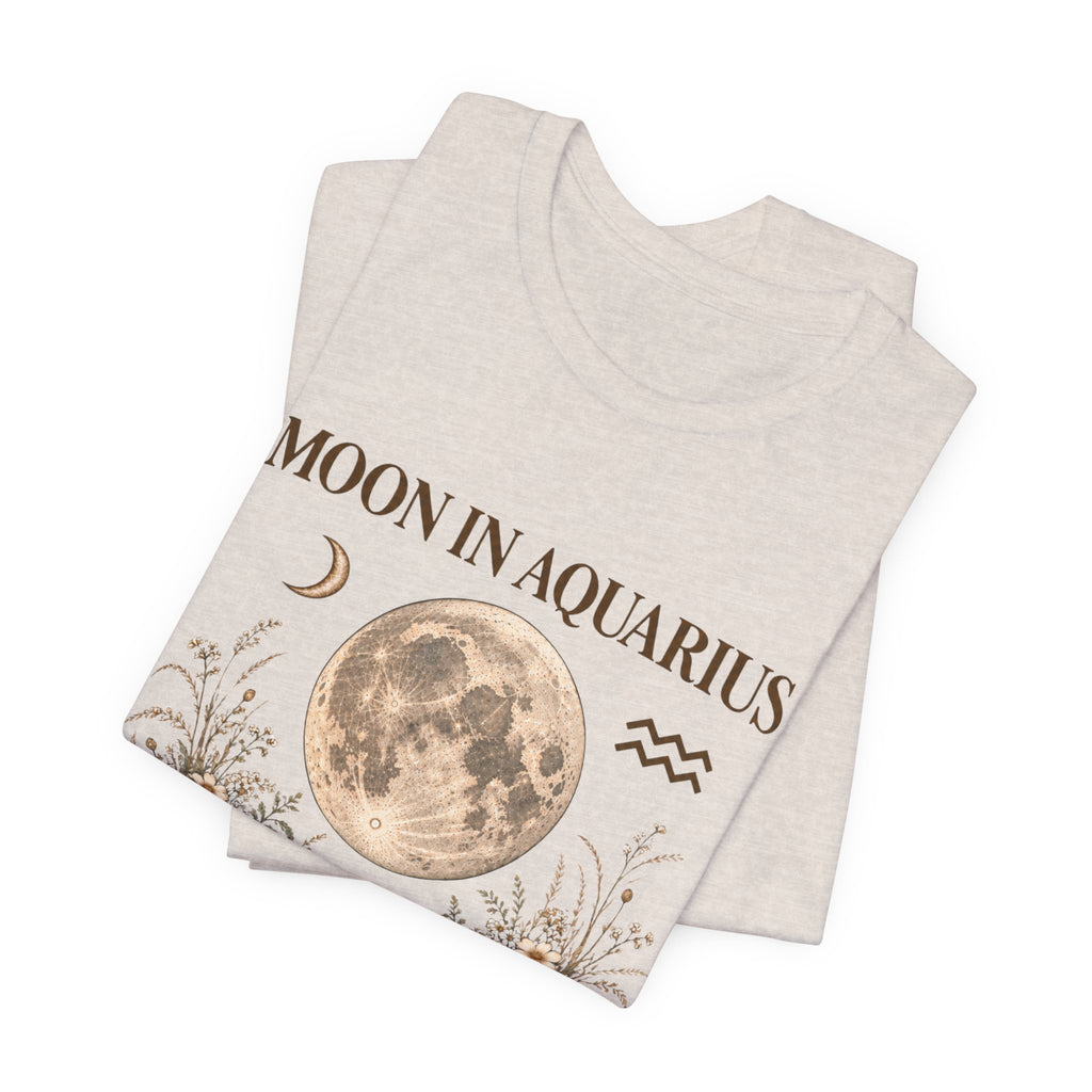 Moon in Aquarius T-Shirt